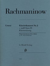 Piano Concerto No. 2 in C Minor, Op. 18 piano sheet music cover